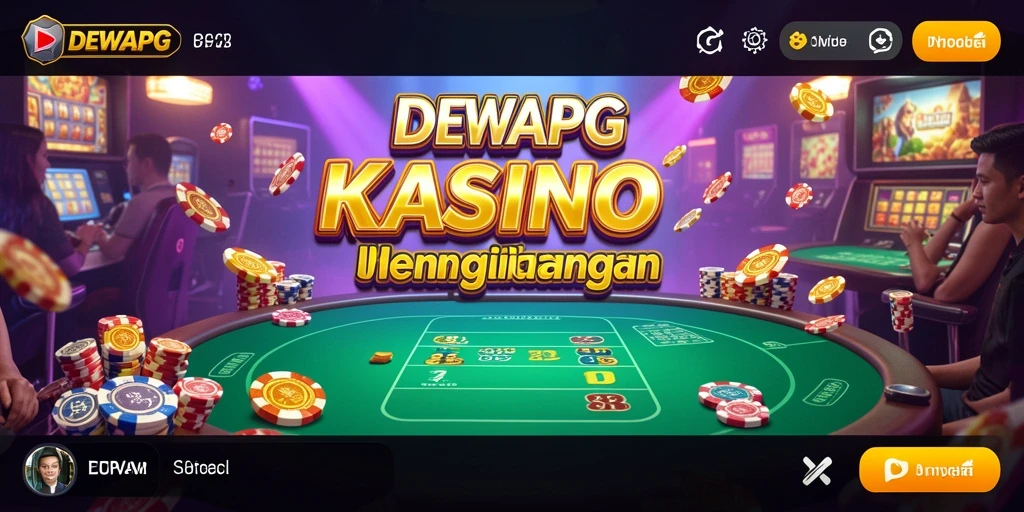 Gameplay seru di DEWAPG dengan berbagai pilihan permainan kasino.