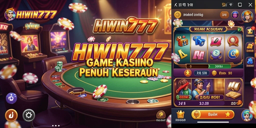 Tampilan permainan slot HIWIN777 yang mengasyikkan.