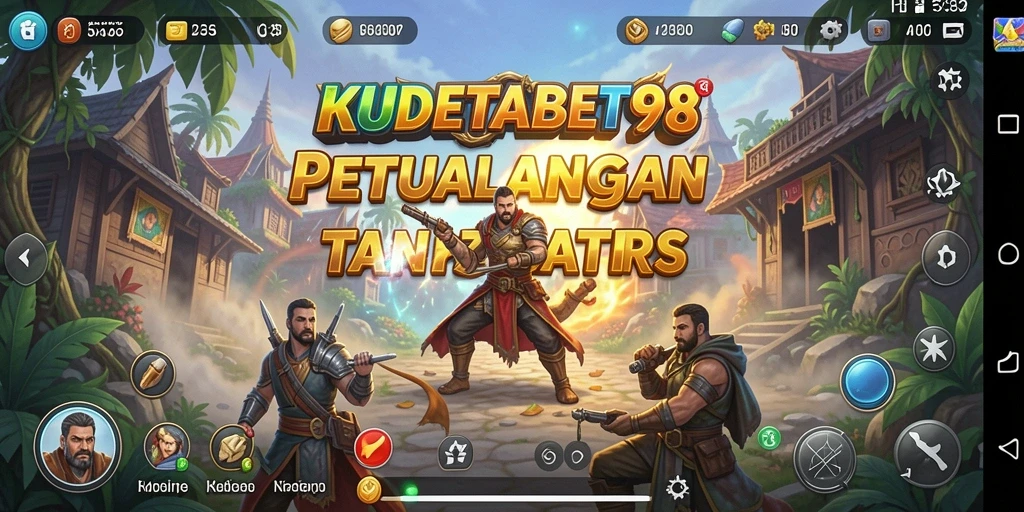 Tangkapan layar KUDETABET98 yang menampilkan aksi petualangan seru.