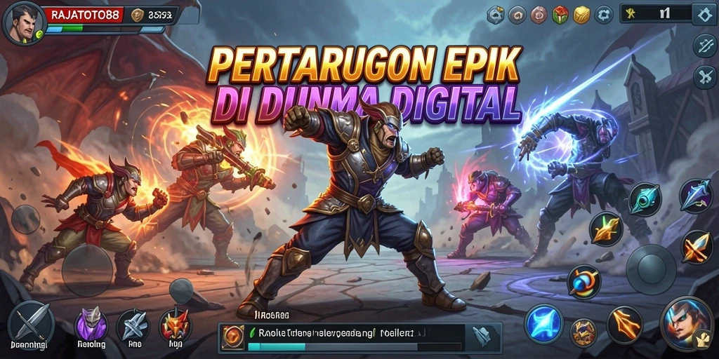 Gameplay seru dan mendebarkan dari RAJATOTO88.