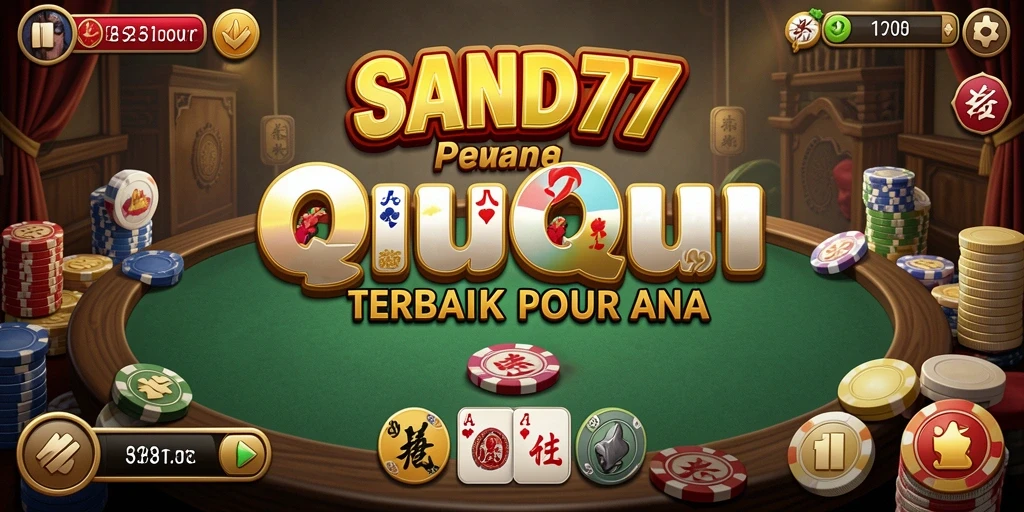 Tampilan gameplay QiuQiu yang seru dan interaktif.